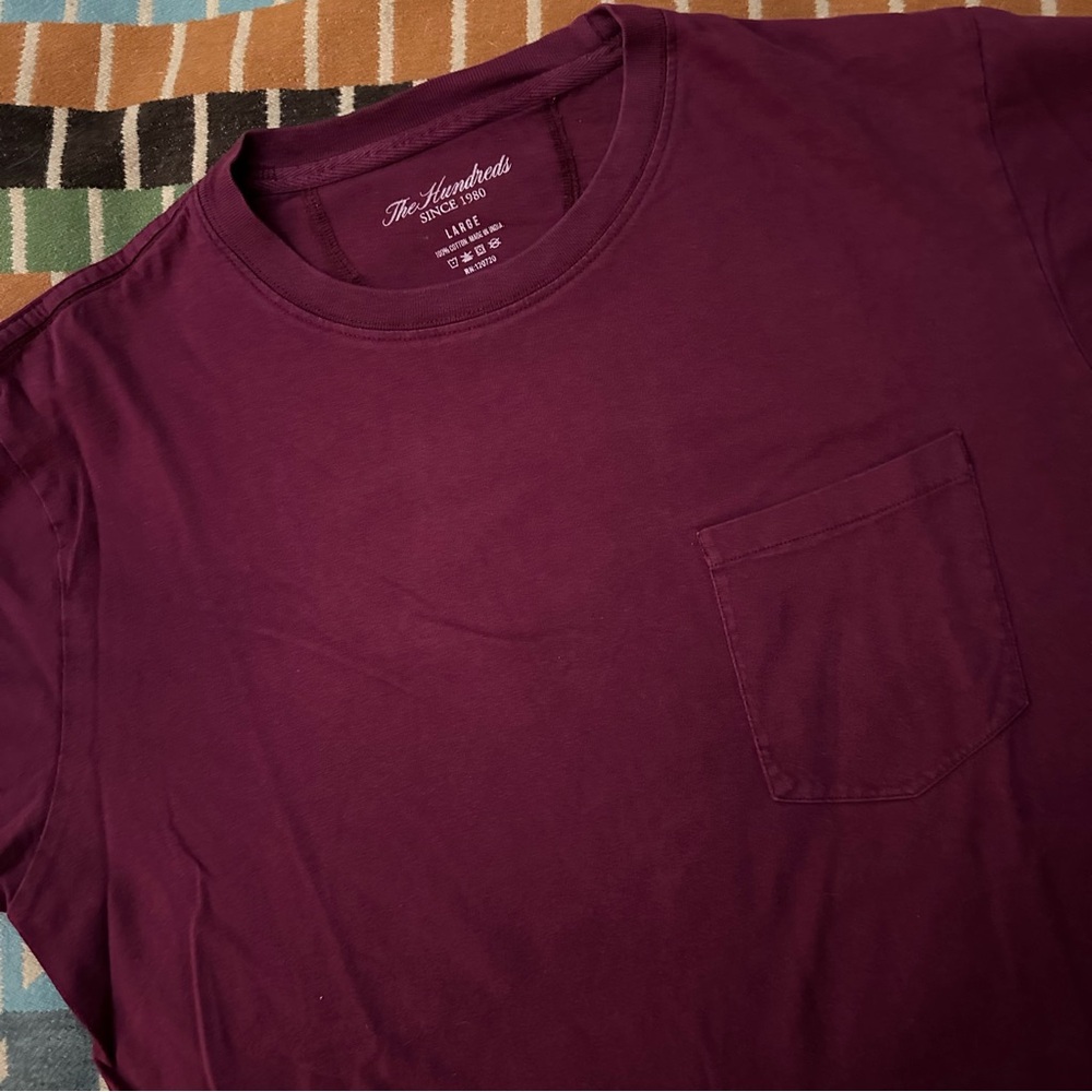 *B2G1F* The Hundreds Red Pocket Tee